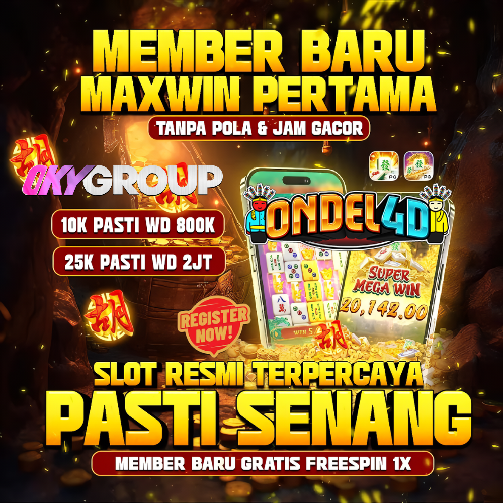 LOGIN ONDEL4D DENGAN MEMBER BARU MAXWIN PERTAMA